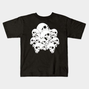 Pile of Skulls Kids T-Shirt